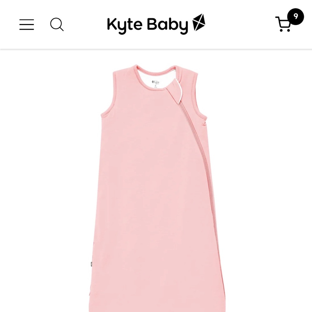 Kyte Baby - Sleep Bag- Crepe - 1.0 TOG - XS